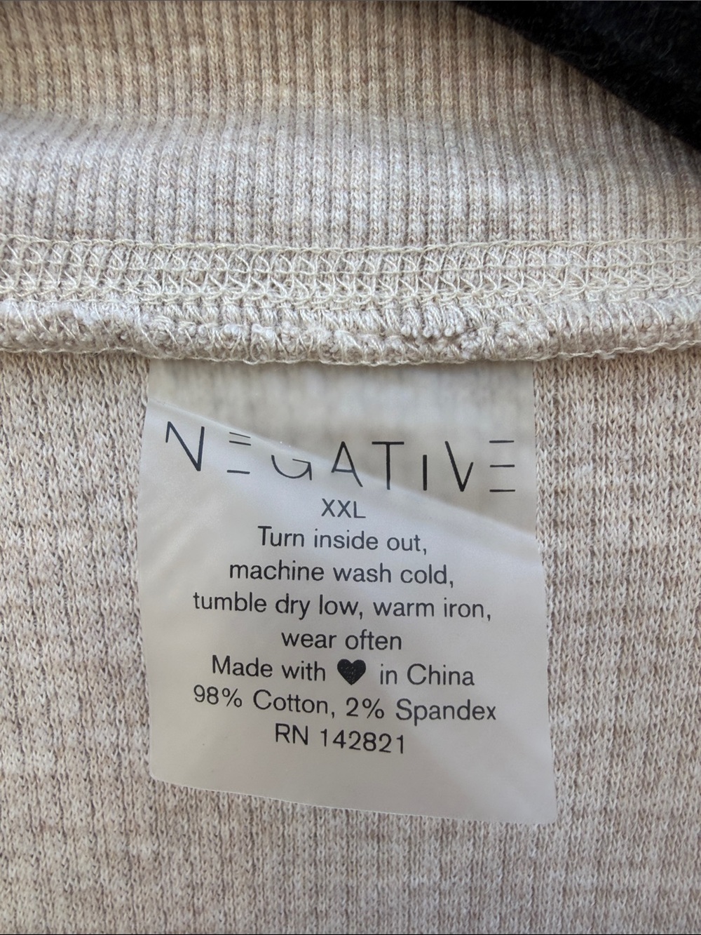 Negative Cozy Waffle-Knit Set Size: XXL - Picture 8 of 14